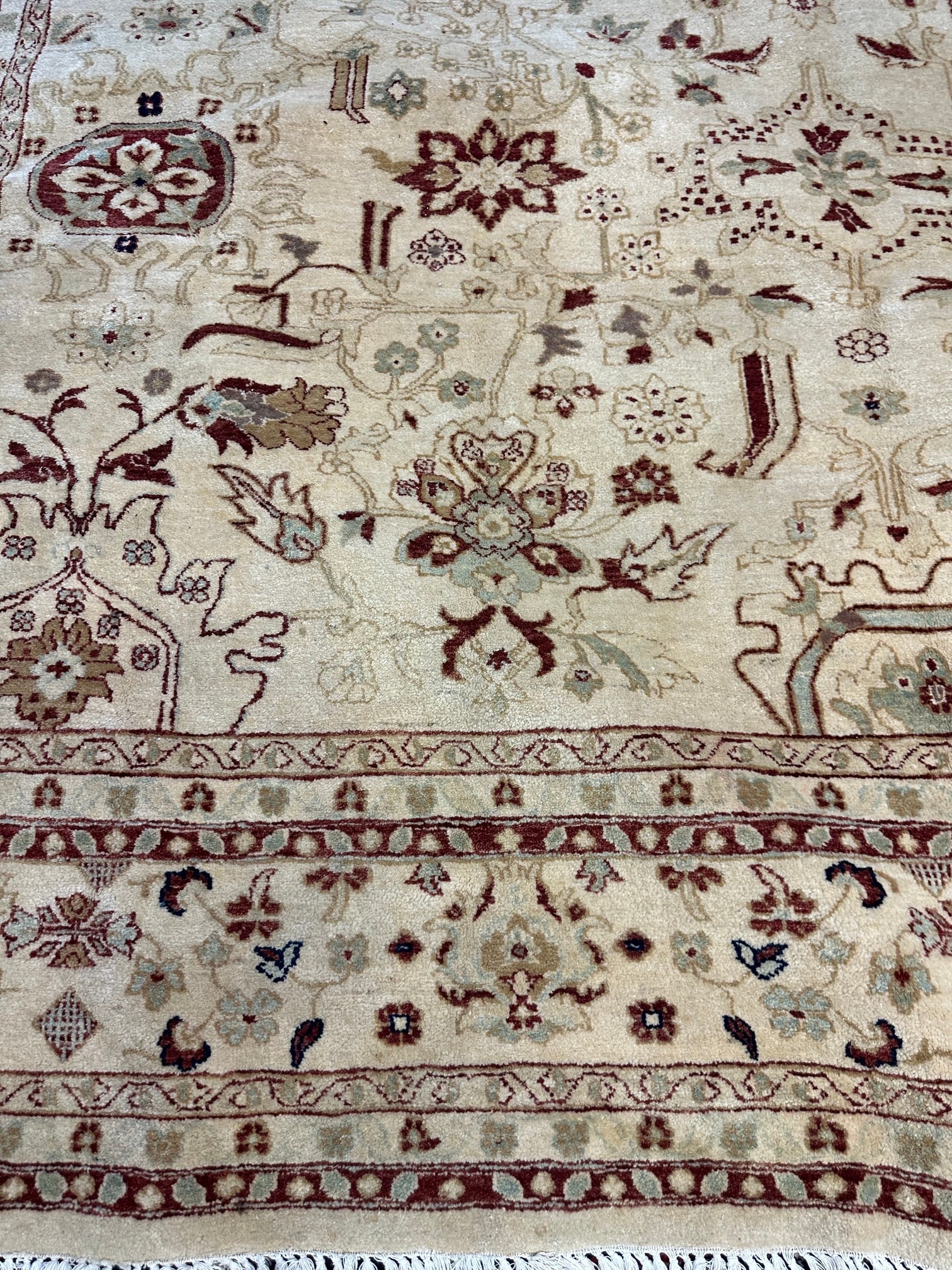 Hand Knotteds Oushak Reug 7.3x10.3 ft - 2