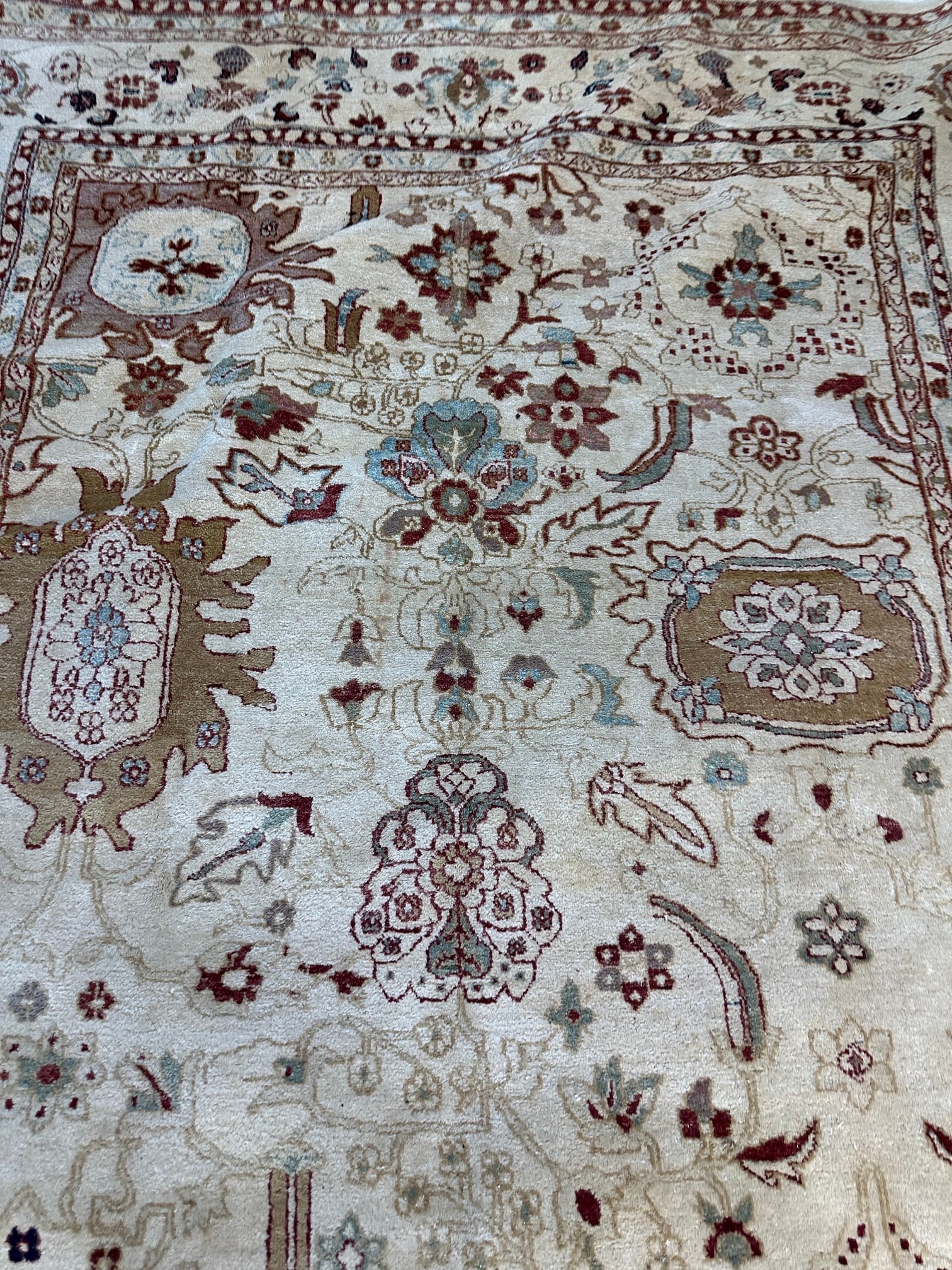 Hand Knotteds Oushak Reug 7.3x10.3 ft - 3