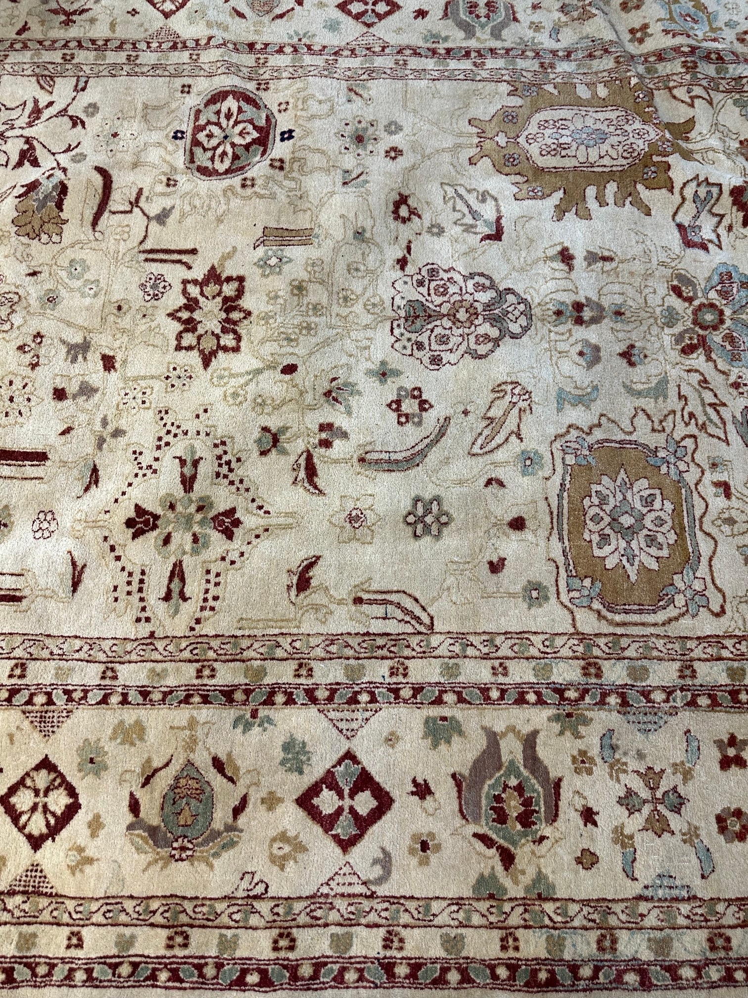 Hand Knotteds Oushak Reug 7.3x10.3 ft - 4