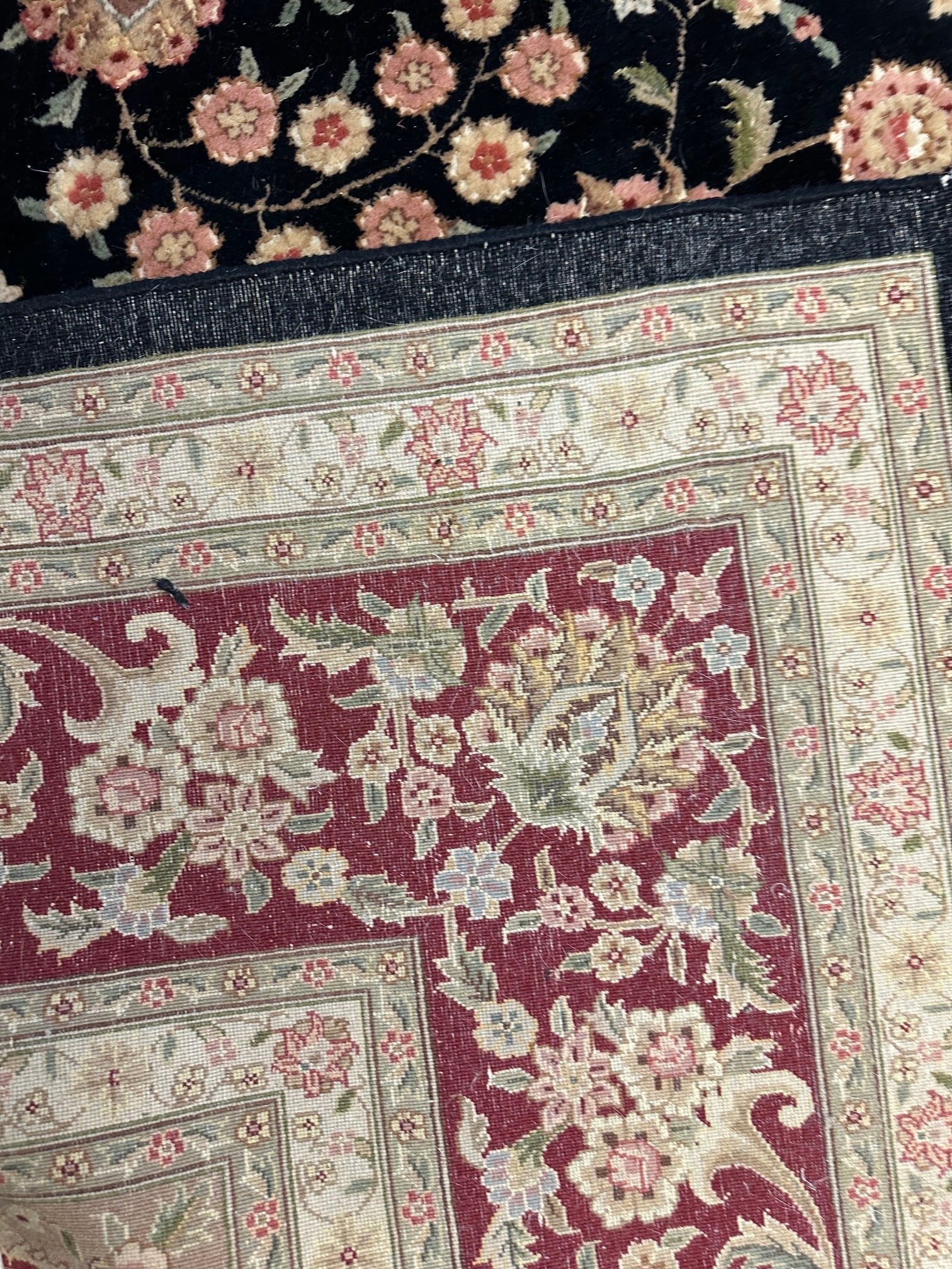 Hand Knotteds Agra Tabriz Rug 6x3.10 ft - 5