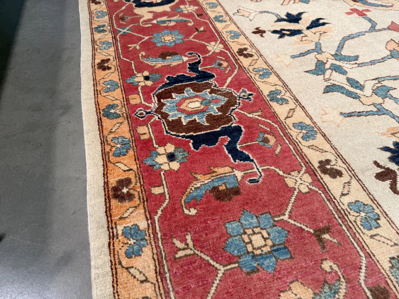 Fine Oversize Serapi Design rug 9.9x13 - 6