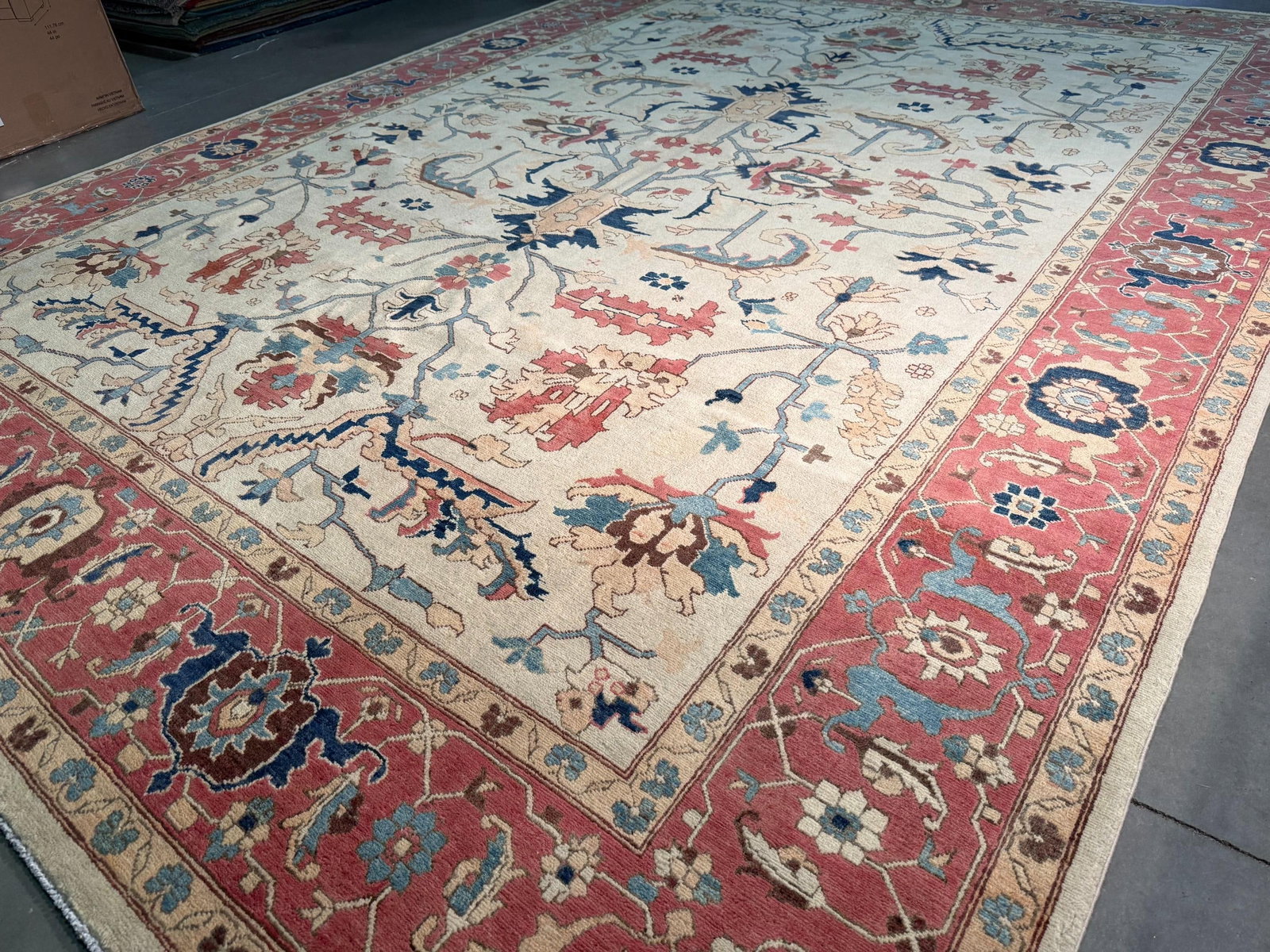Fine Oversize Serapi Design rug 9.9x13 - 8