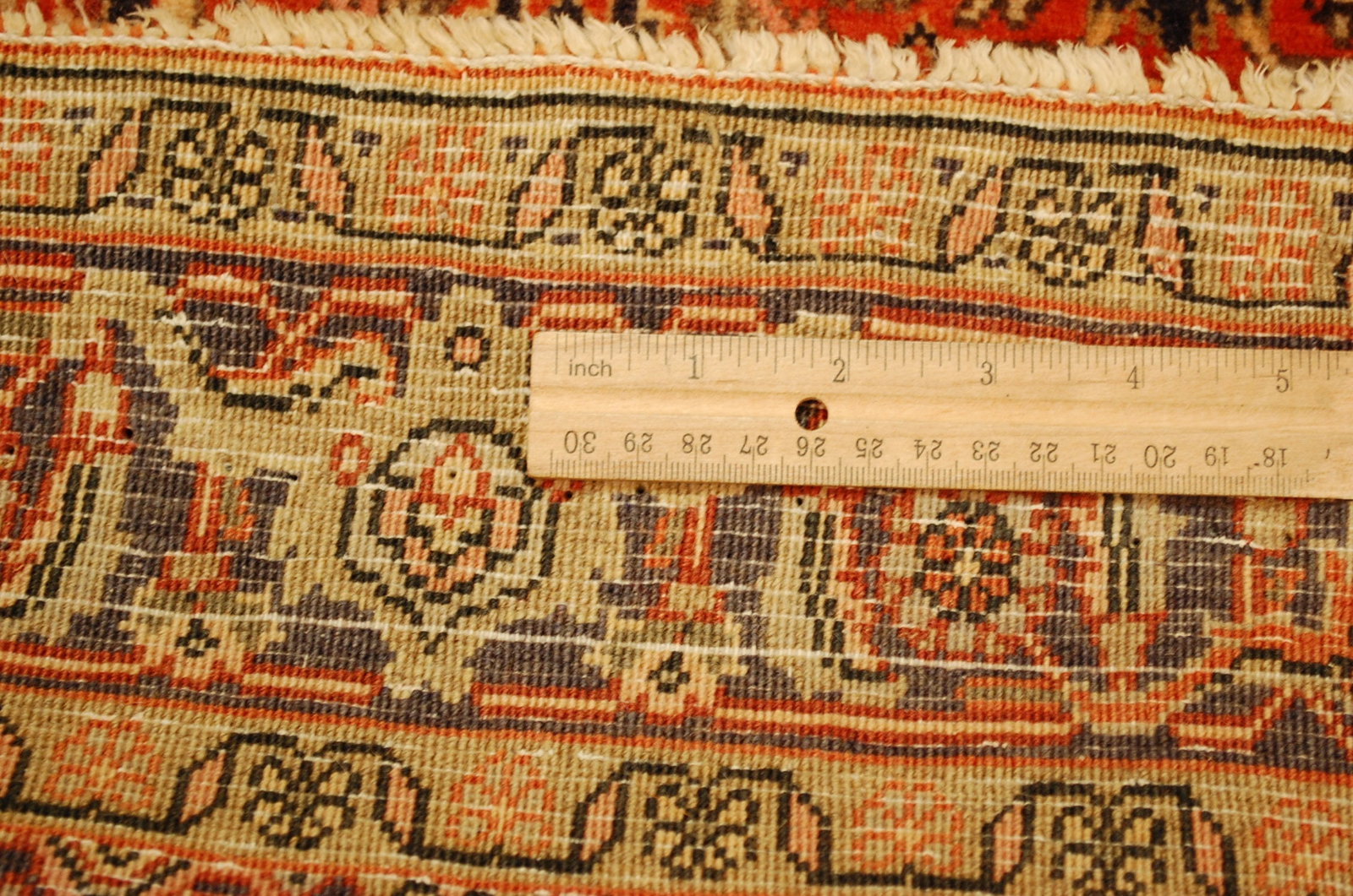 Persian BIJAR RUG 3'6" x 5'2" - 9