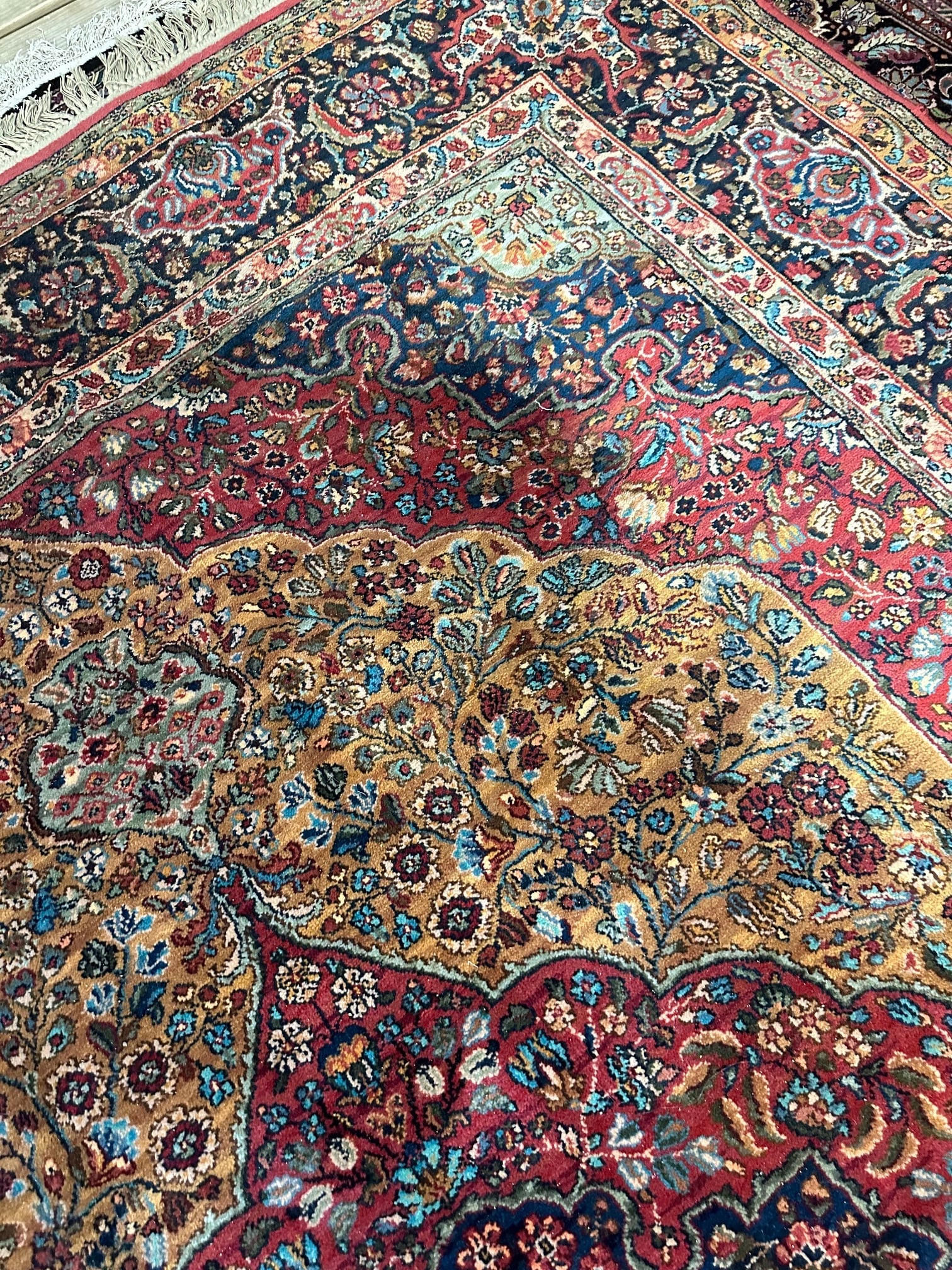 Wool Karastan Tabriz Design Rug 8,5x12.9 ft - 4