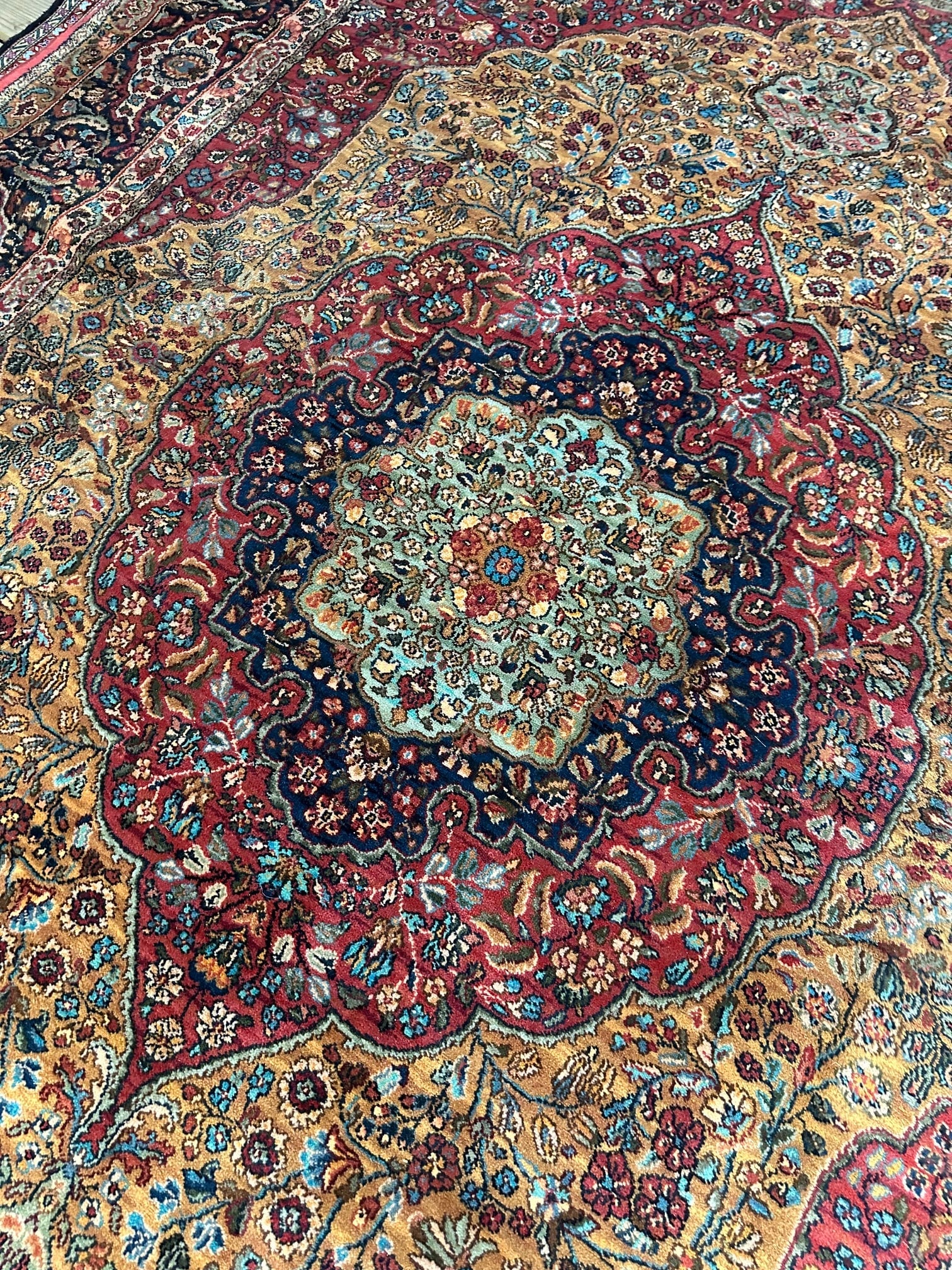 Wool Karastan Tabriz Design Rug 8,5x12.9 ft - 8