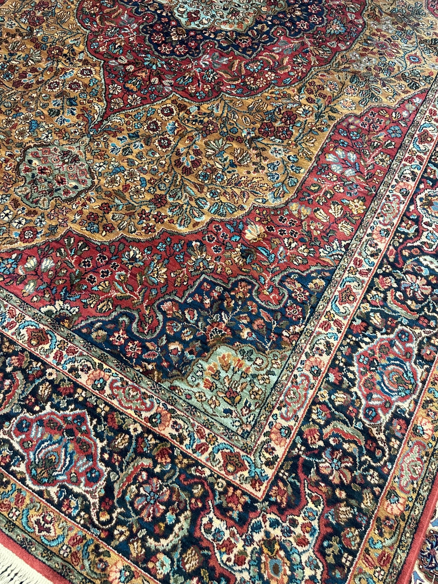 Wool Karastan Tabriz Design Rug 8,5x12.9 ft - 9