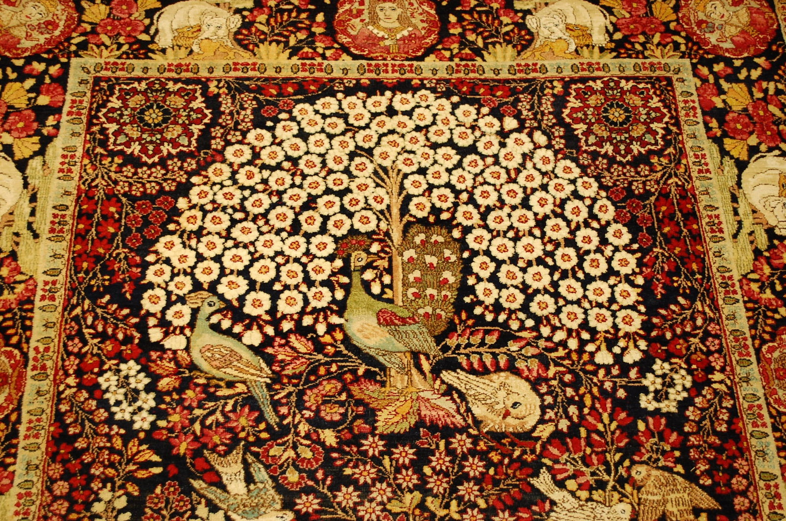 Persain KERMAN LAVAR ,TREE OF LIFE ,4.8x7.4 - 6