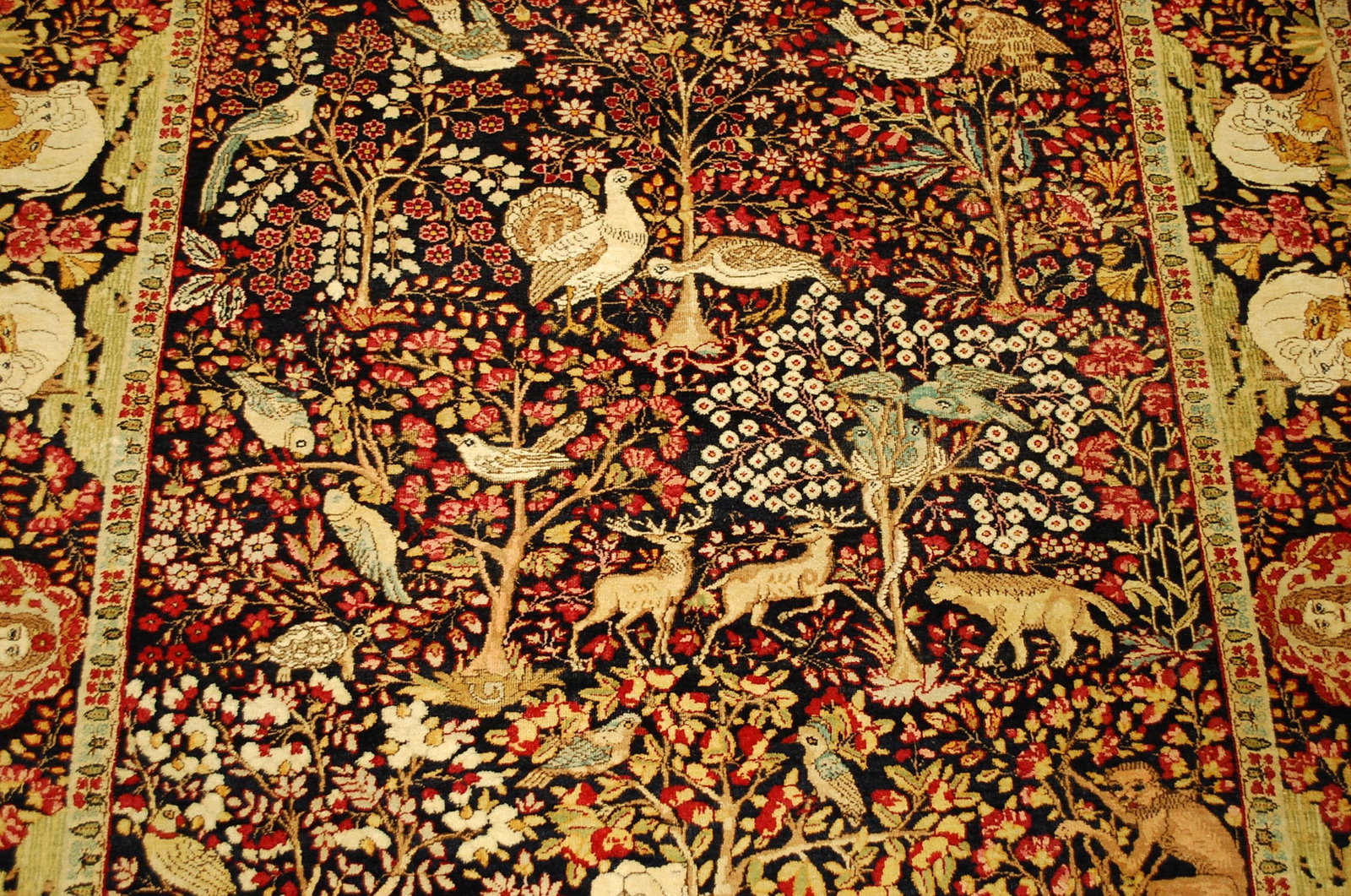 Persain KERMAN LAVAR ,TREE OF LIFE ,4.8x7.4 - 9