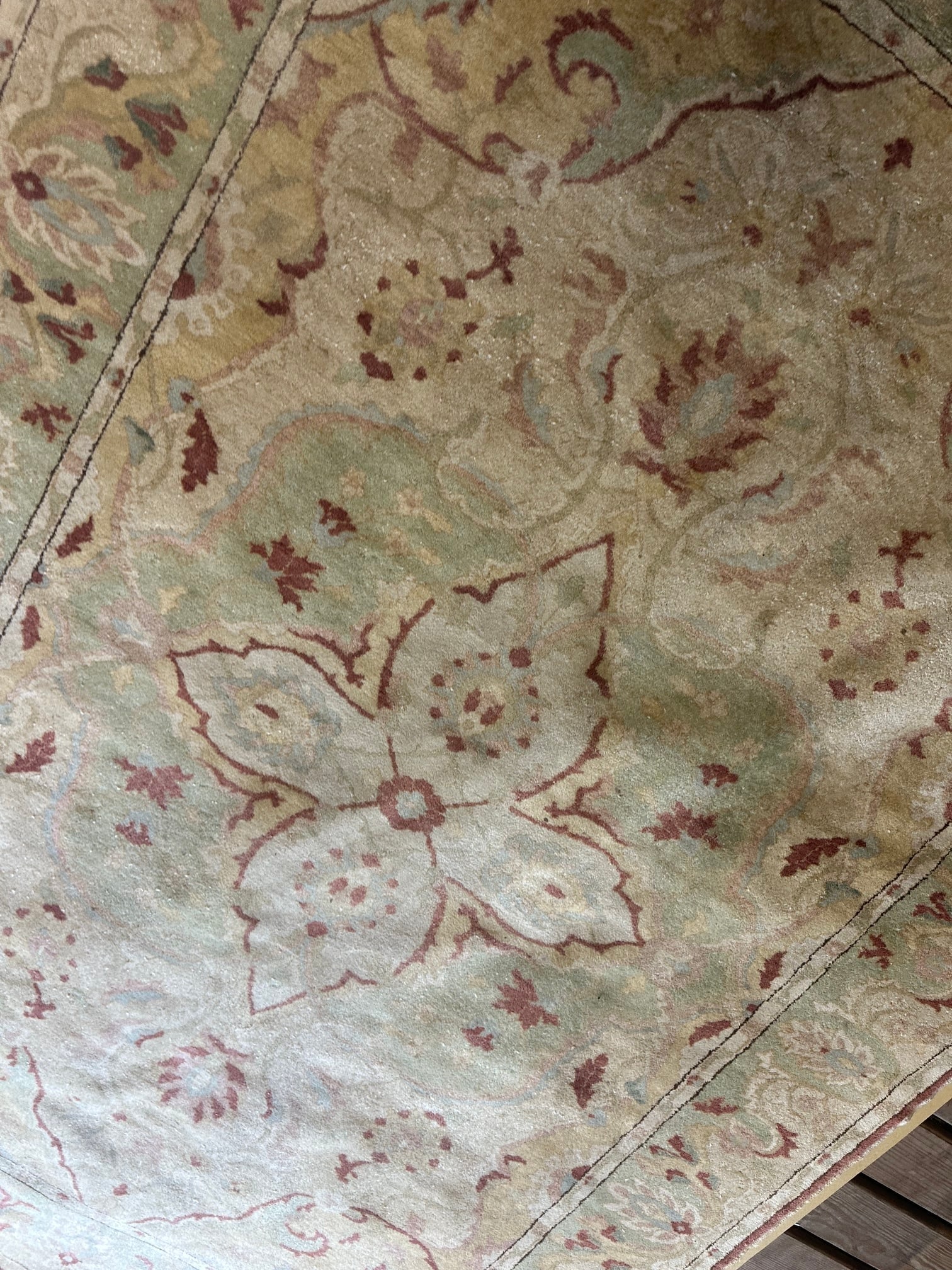 Hand Knotted Oushak Rug 10x6 ft. - 8