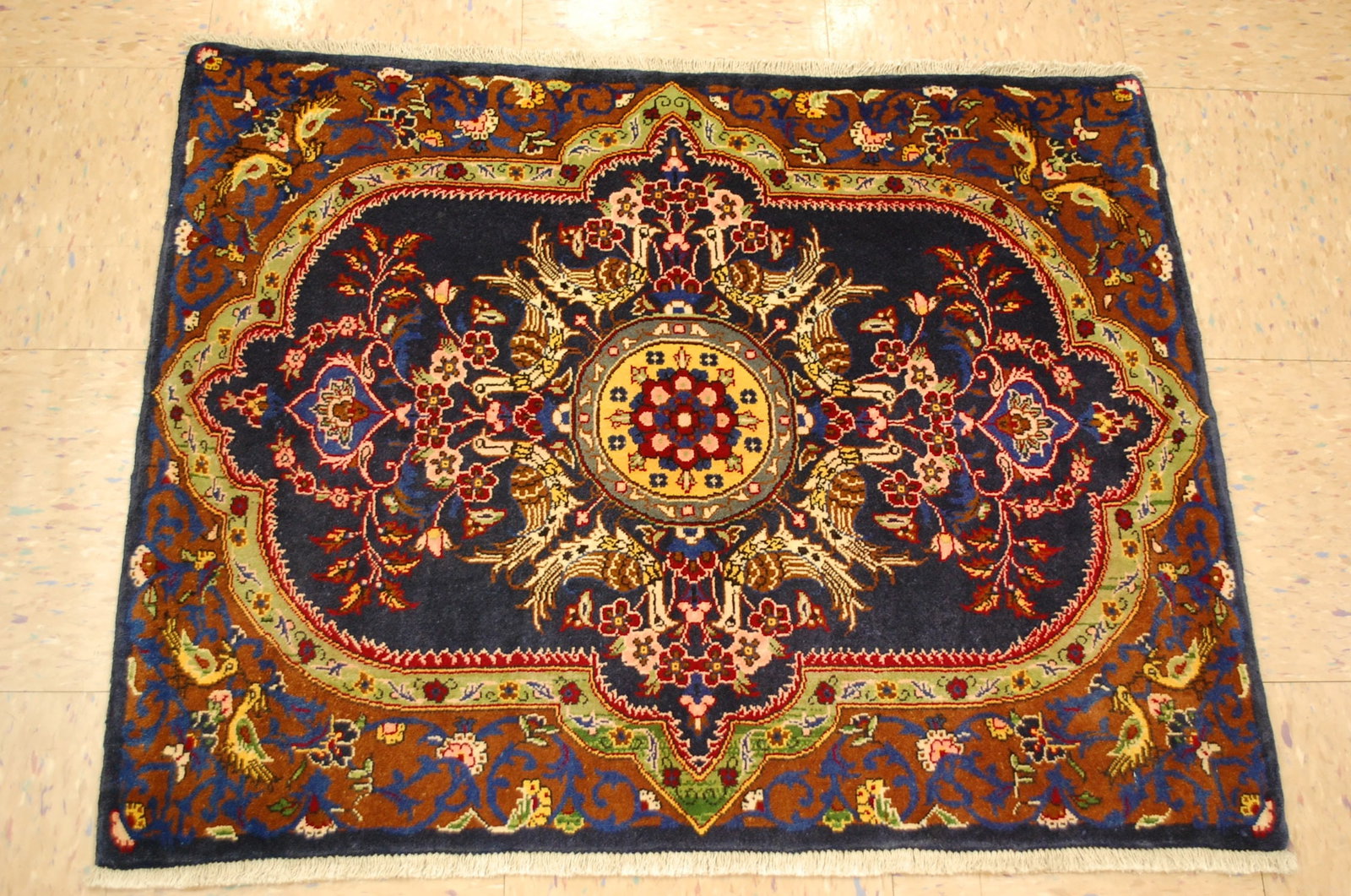 Persian BIJAR RUG 2'6" x 3'4" - 2