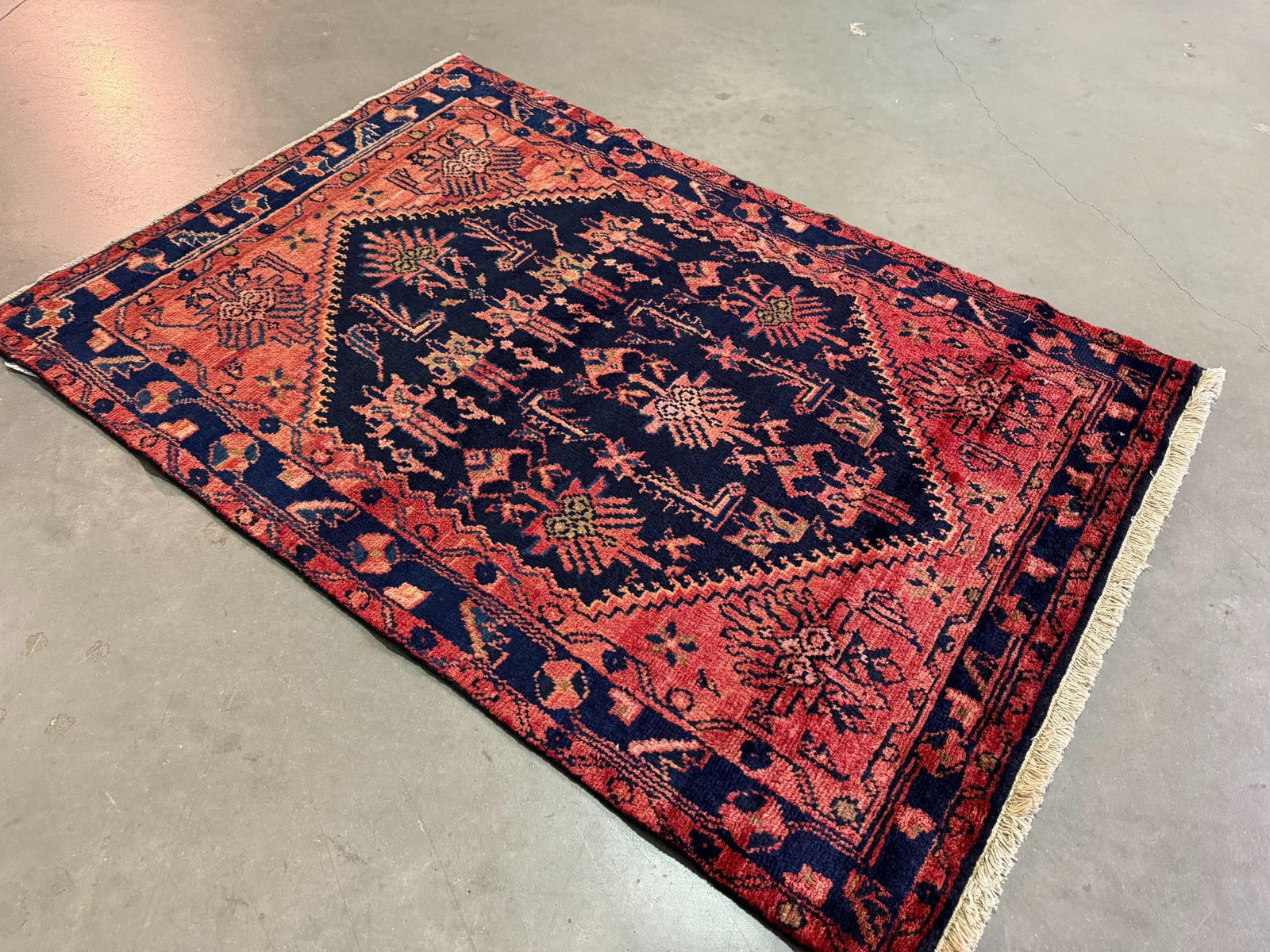 Magnificent Persian Hamedan 3.7x5.2 - 7