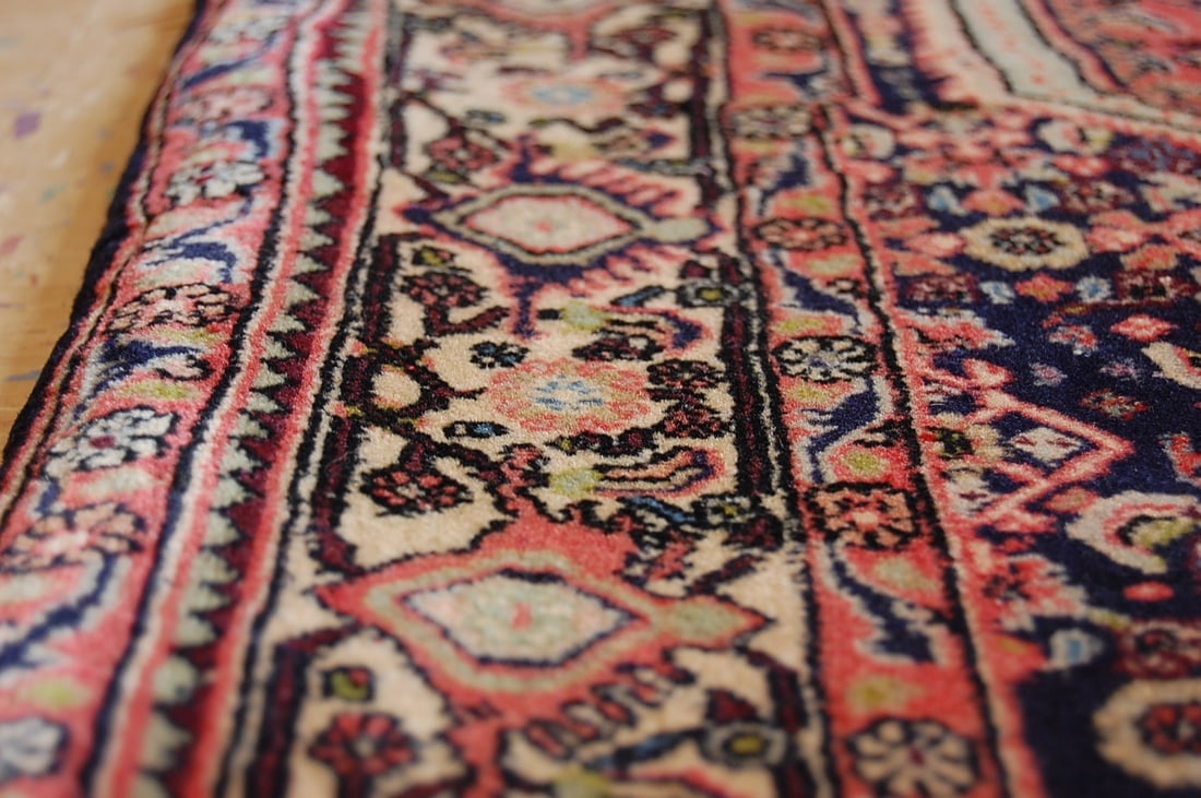 Persian BDIJAR OR BIJAR RUG, 3'7" x 5'7" - 6
