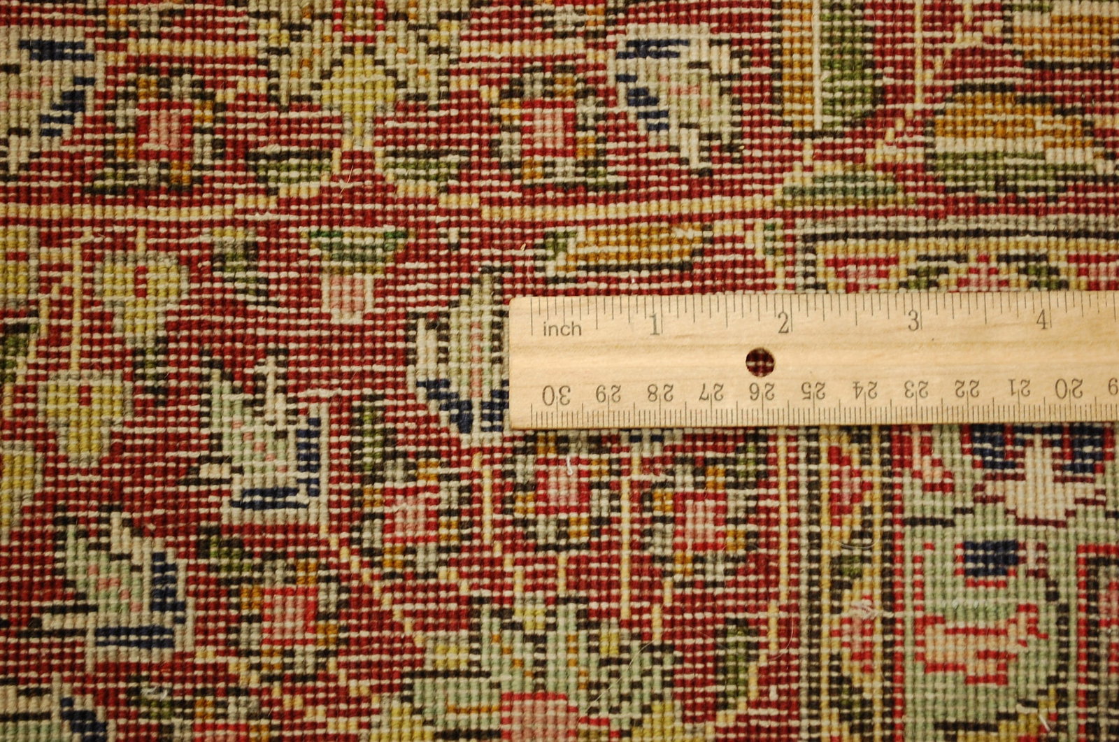 PersianTABRIZ RUG, 6'8" x 9'8" - 7