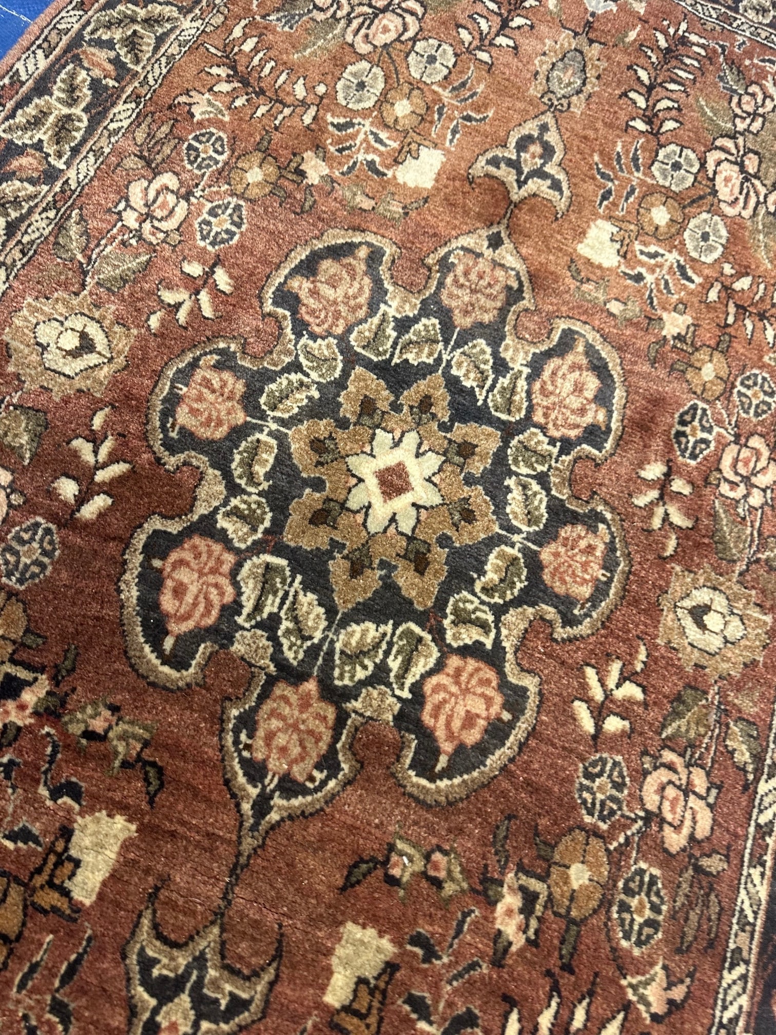 Hand Knotted Persian Bijar 2.7x4.8 ft - 5