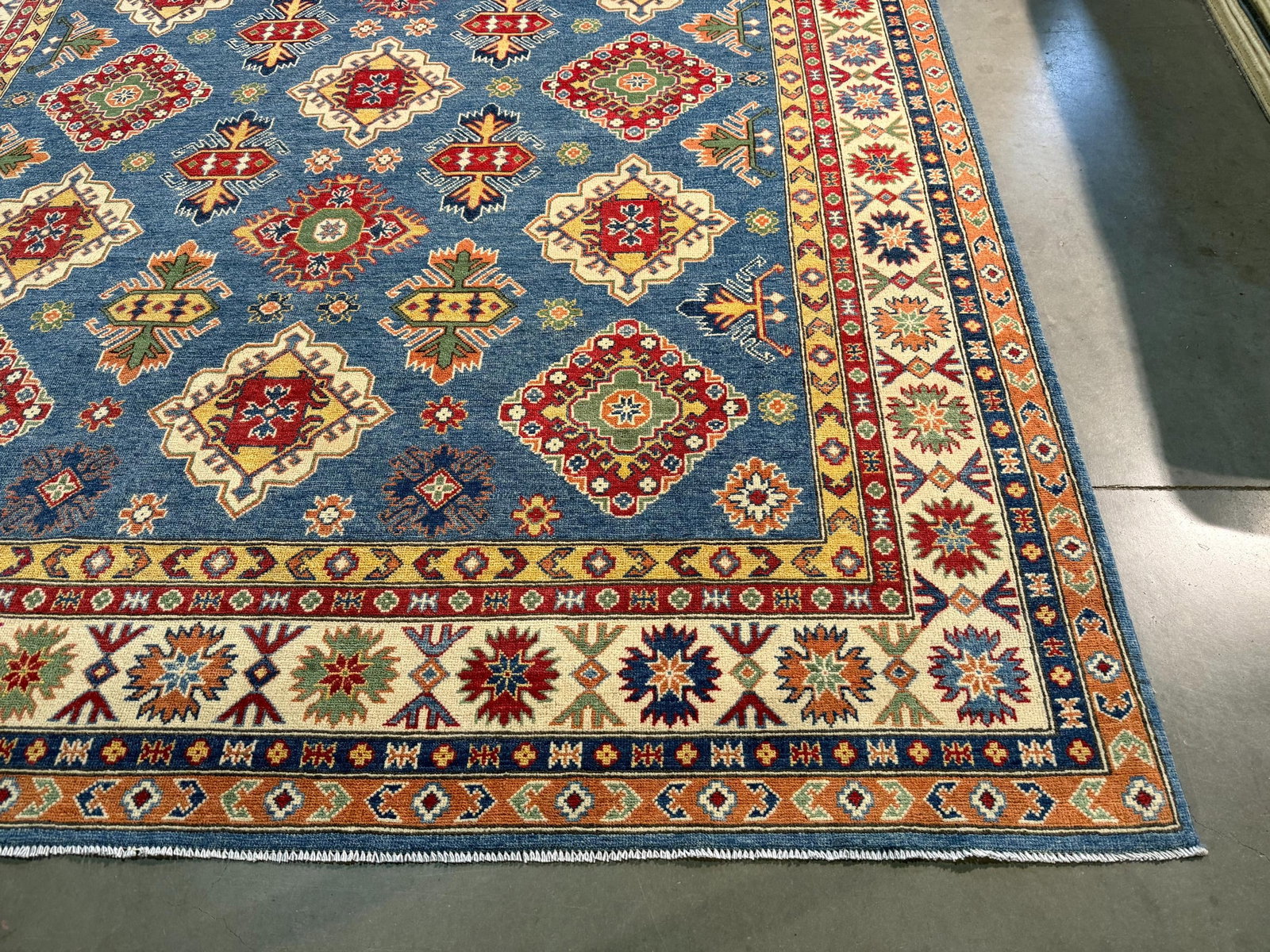 Exquisite Fine Kazak Rug 8.1x10.1 - 2