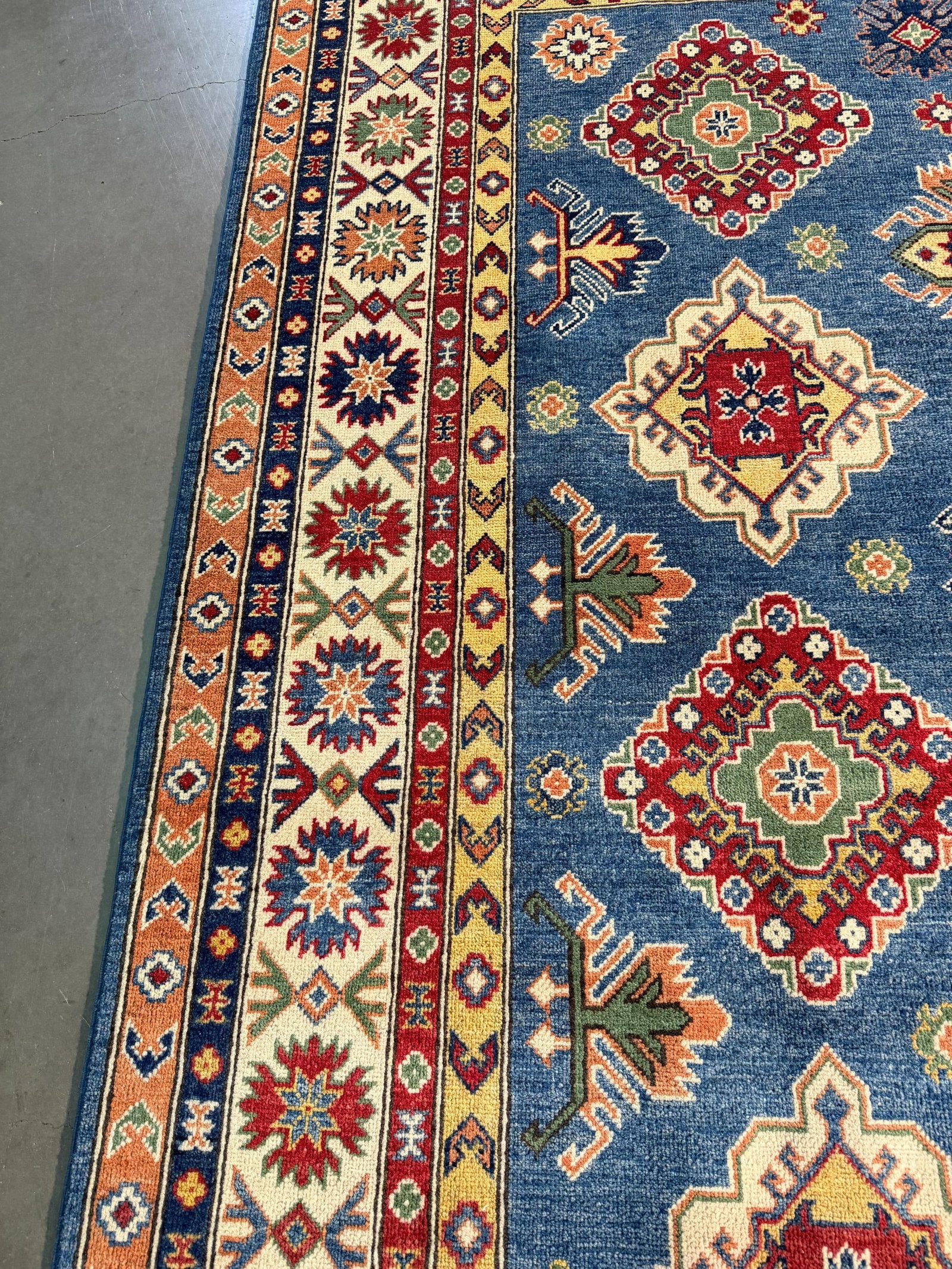 Exquisite Fine Kazak Rug 8.1x10.1 - 4