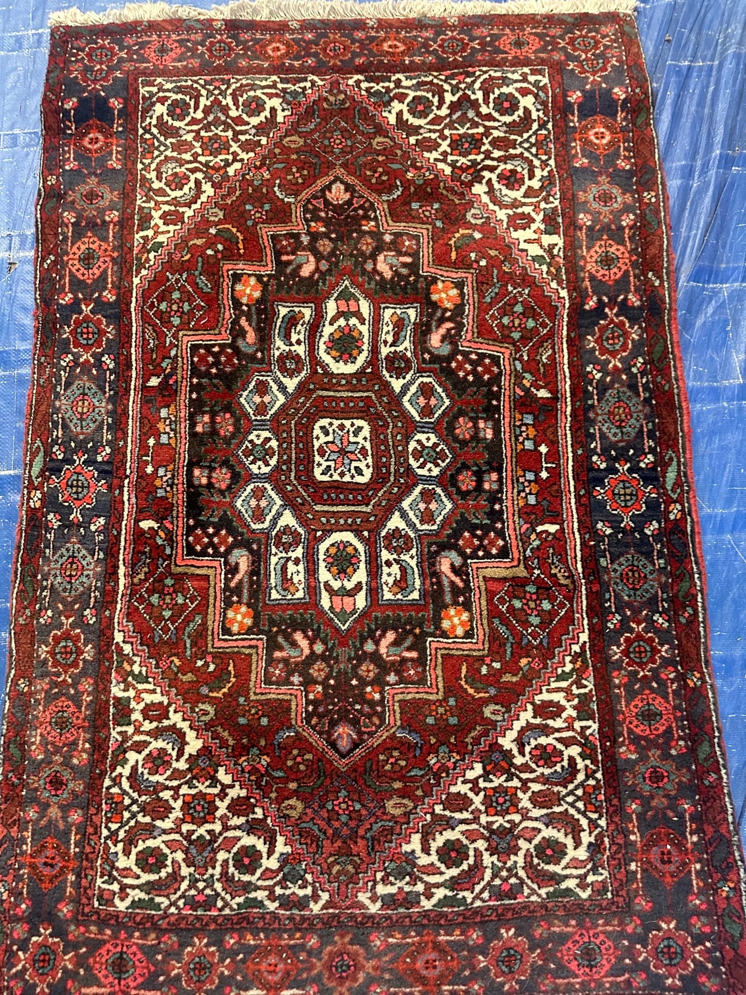 Hand Knotted Persian Bijar Rug 2.7x4.2 ft (1 of 7)