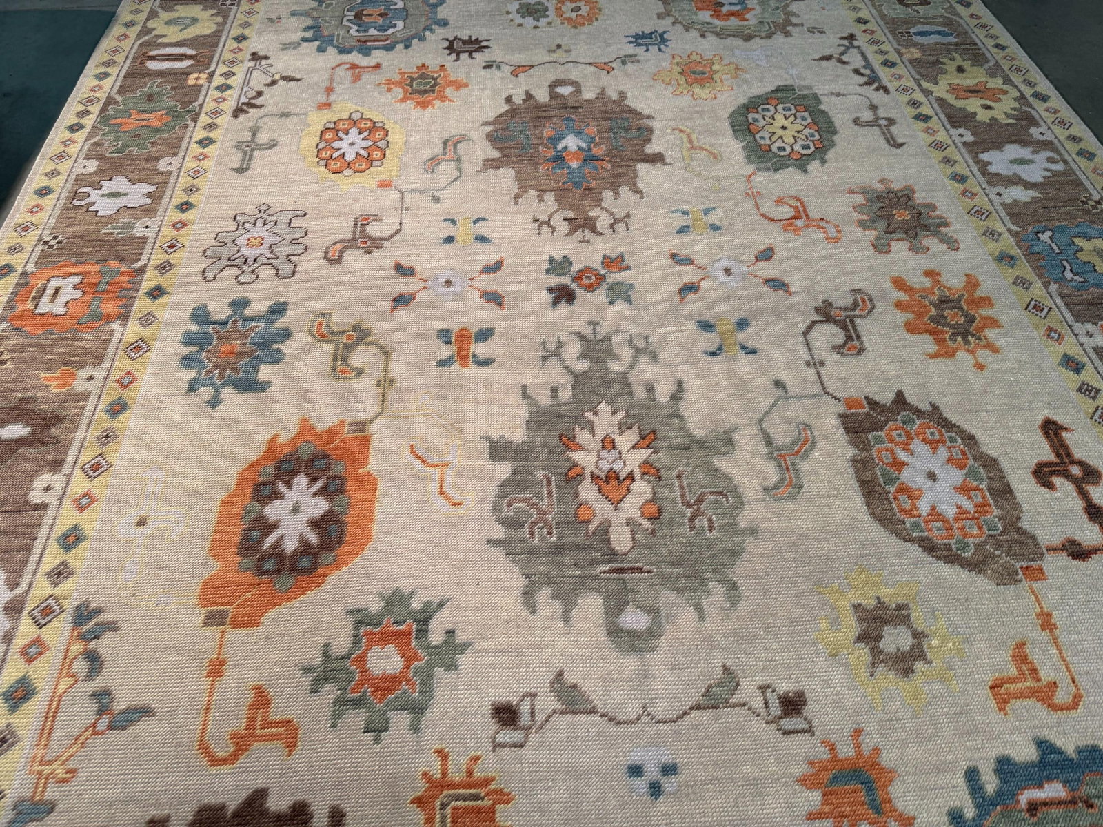 Fabulous Oushak Design Rug 9x12 - 3