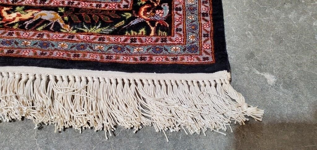 Very Fine Hand Knotted Hereke silk 3x2.5 - 4