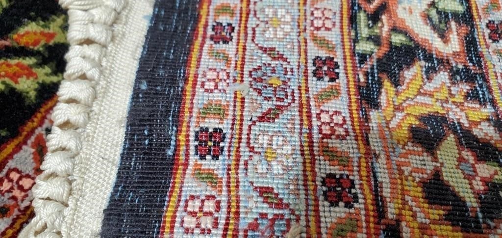 Very Fine Hand Knotted Hereke silk 3x2.5 - 6
