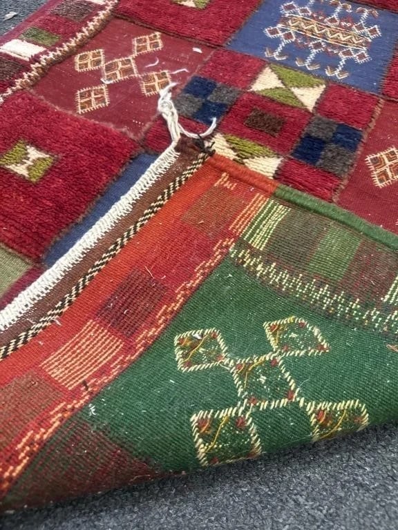 Hand Knotted Tibet Rug -4.3x2.6 ft - 2