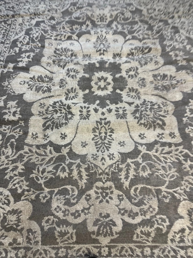 Wool Karastan Tabriz Design Rug 8.9x5.10 ft: Title:Wool Karastan Tabriz Design Rug 8.9x5.10 ft Description:Wool Karastan Tabriz Design Rug 8.9x5.10 ft Size:8.9x5.10 ft Circa:1980 Origin: Material:100 %Wool Reserve: $125.00 Shipping: Domestic: