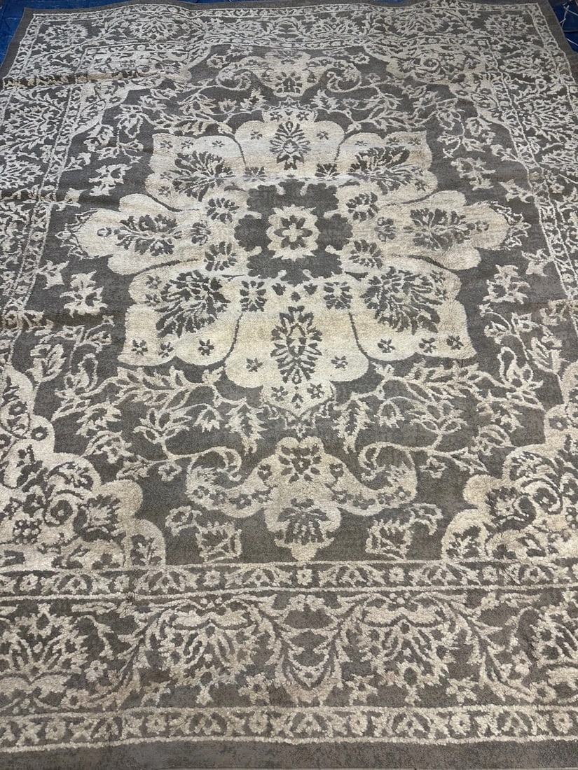 Wool Karastan Tabriz Design Rug 8.9x5.10 ft - 5