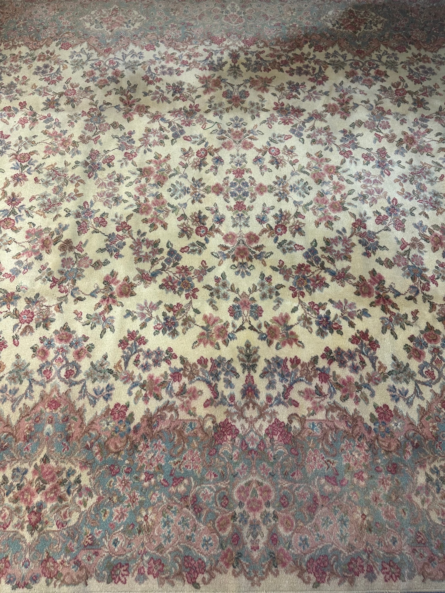 Wool Tabriz Design Karastan Rug 9x12 ft. - 5
