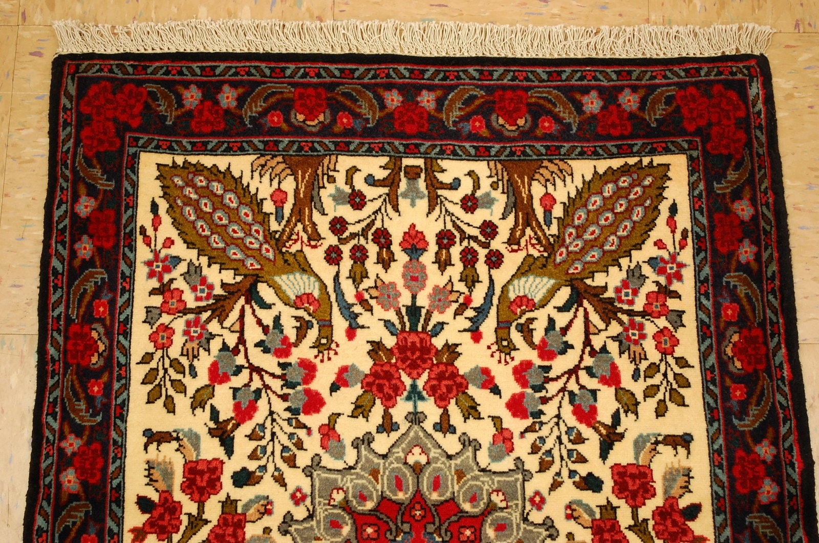 Persian BIJAR RUG,2'4" x 3'3" - 3