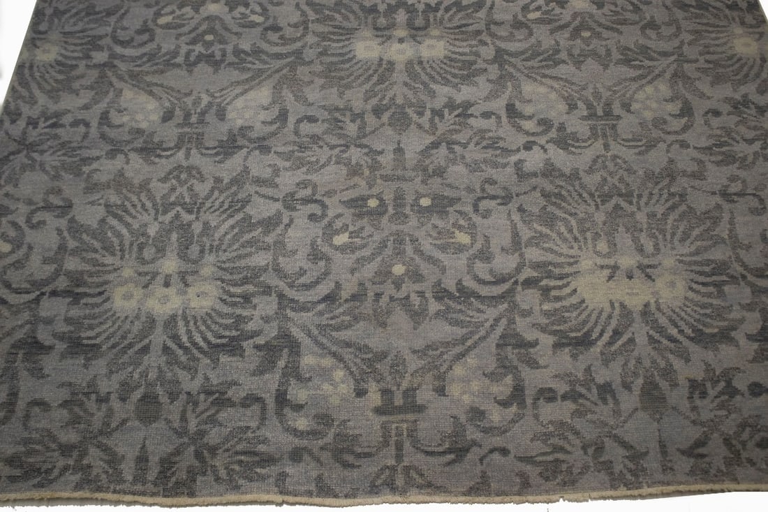Brownish Gray Transitional 8X10 Modern Oriental Rug - 4
