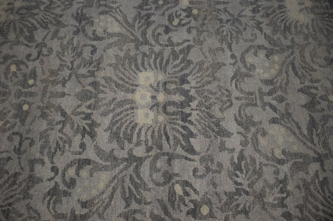 Brownish Gray Transitional 8X10 Modern Oriental Rug - 7