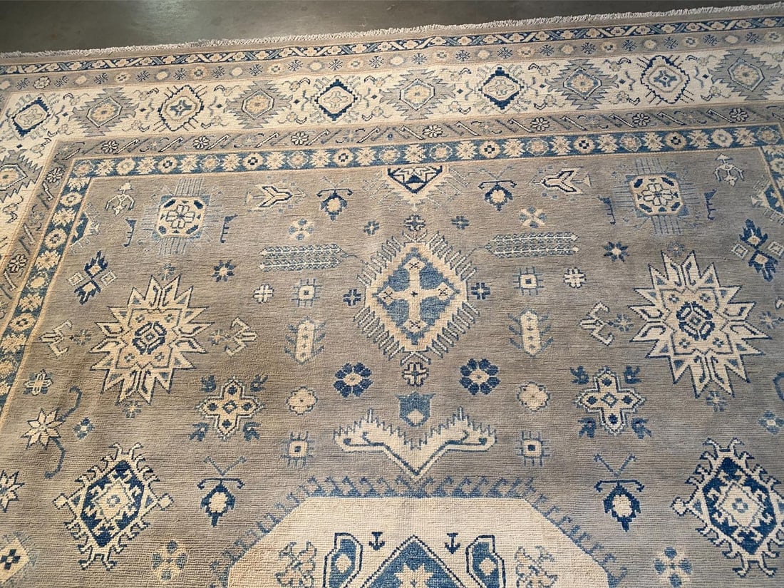 EXQUISITE FINE SUPER KAZAK RUG 8'.3"x10' - 4