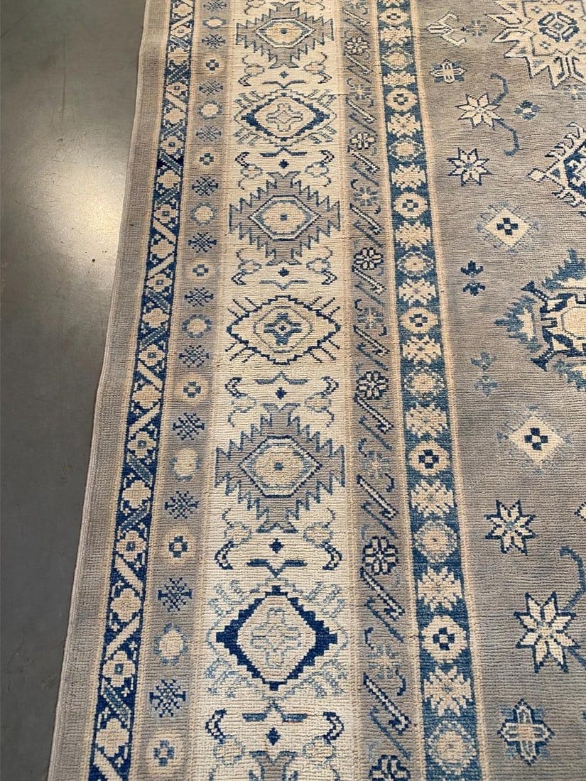 EXQUISITE FINE SUPER KAZAK RUG 8'.3"x10' - 5