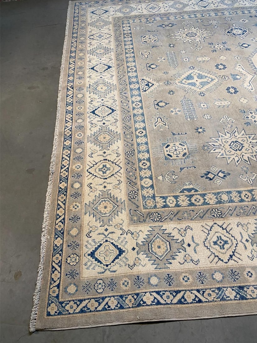 EXQUISITE FINE SUPER KAZAK RUG 8'.3"x10' - 8