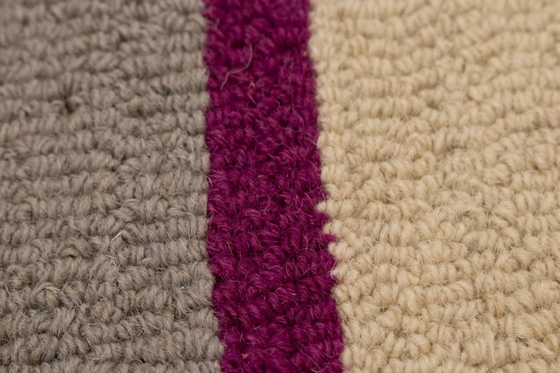 Multicolored Stripes 5X8 Hand-Tufted Modern Rug - 11