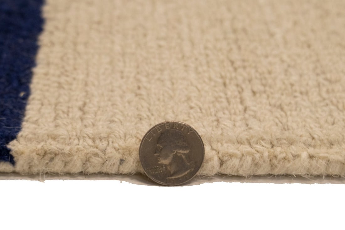 Multicolored Stripes 5X8 Hand-Tufted Modern Rug - 14