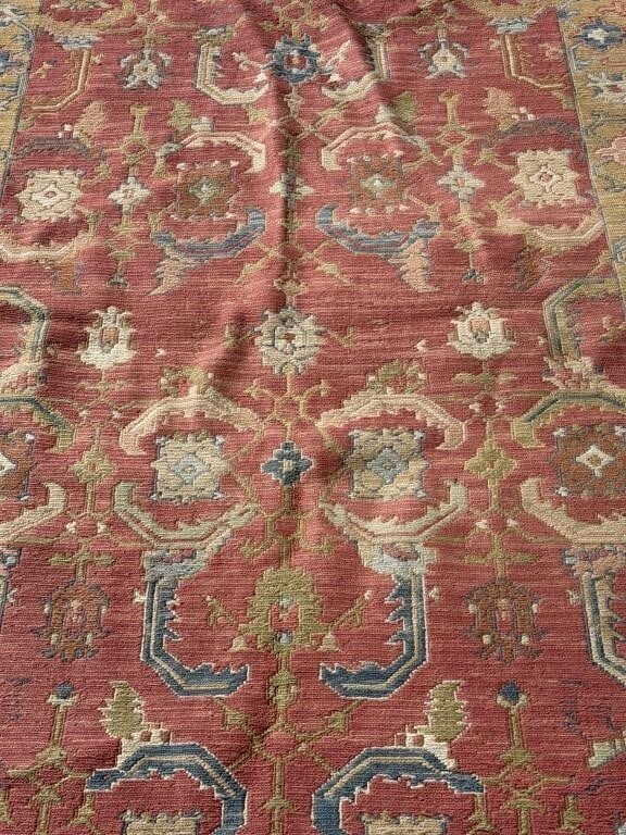 Hand Knotted Heriz Rug 4x6 ft - 2