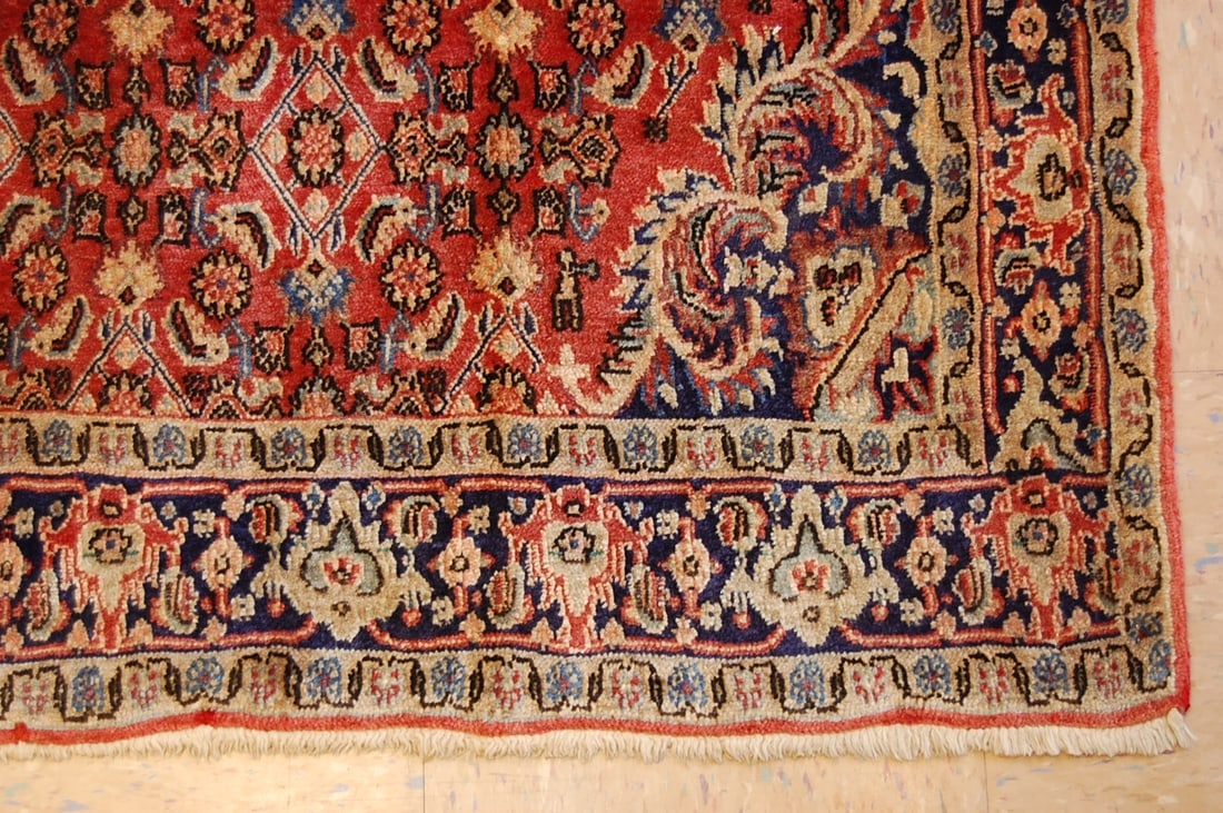 Persian BIJAR RUG 3'9" x 5'8" - 2