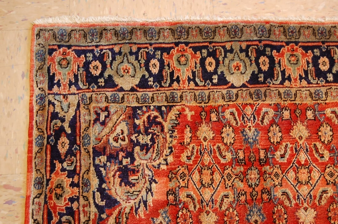 Persian BIJAR RUG 3'9" x 5'8" - 3