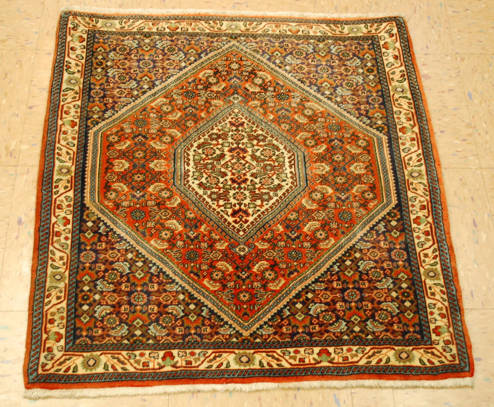 Persian BIJAR RUG 2'7"X2'9" - 7
