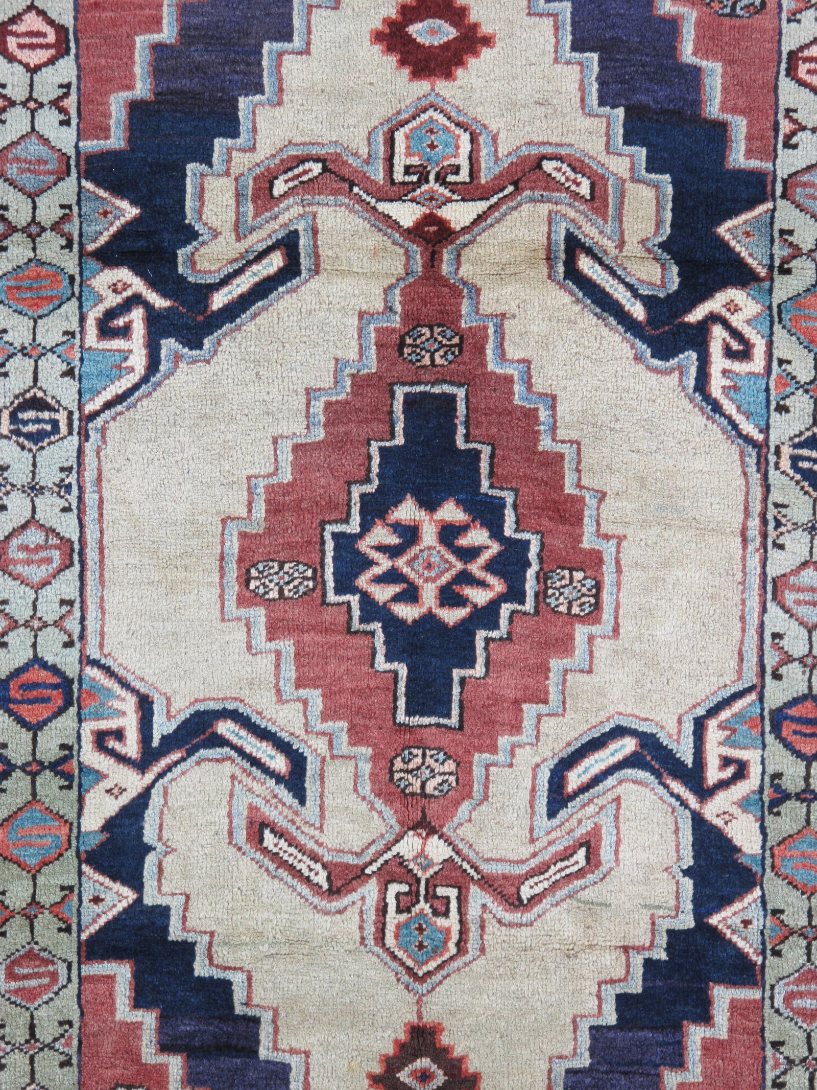 Hand Knotted Persian Ardibil Rug 3.7x10.9 ft - 2