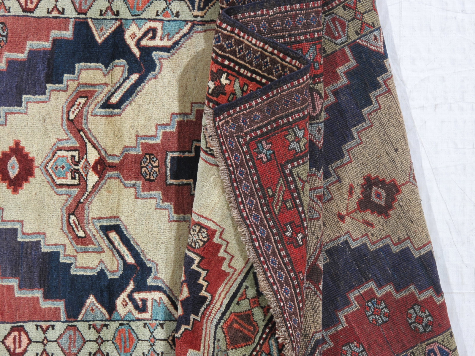 Hand Knotted Persian Ardibil Rug 3.7x10.9 ft - 3