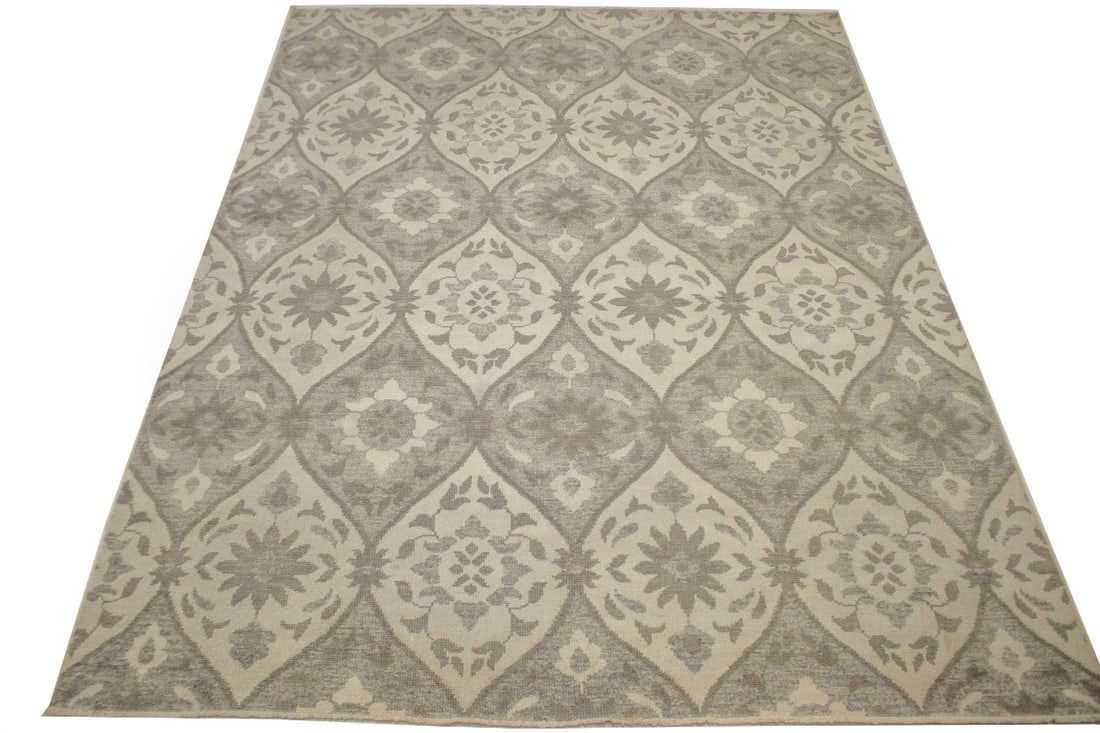 Floral Transitional 8X10 Modern Oriental Rug - 3