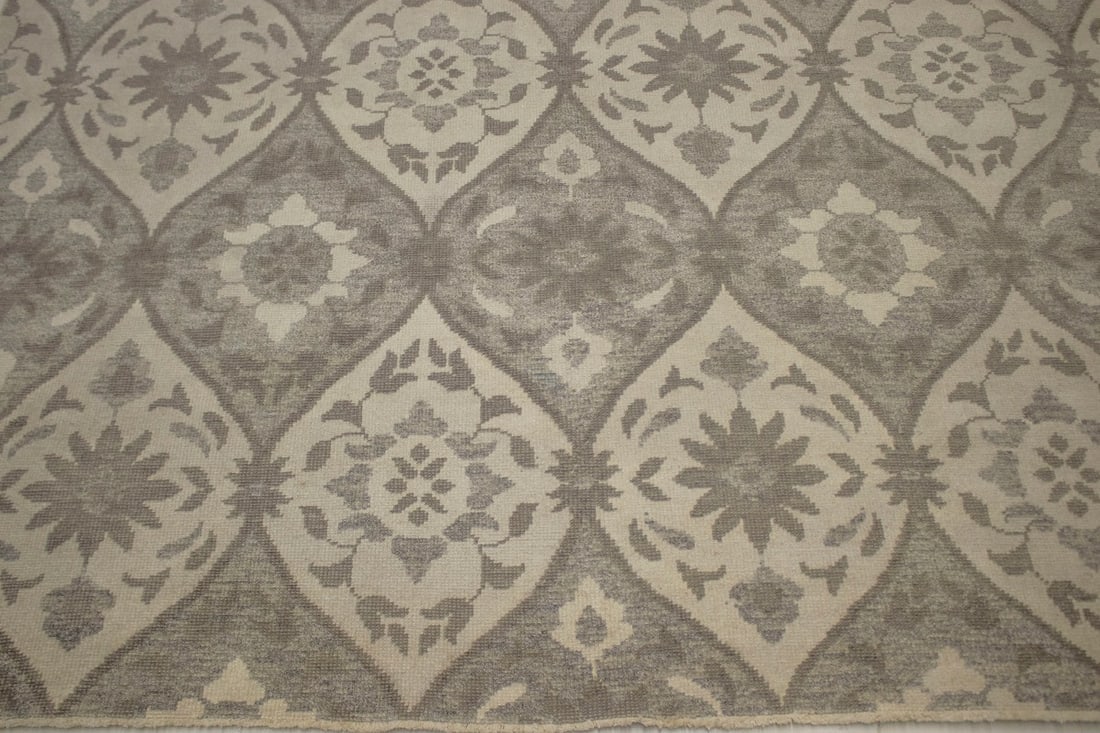 Floral Transitional 8X10 Modern Oriental Rug - 4