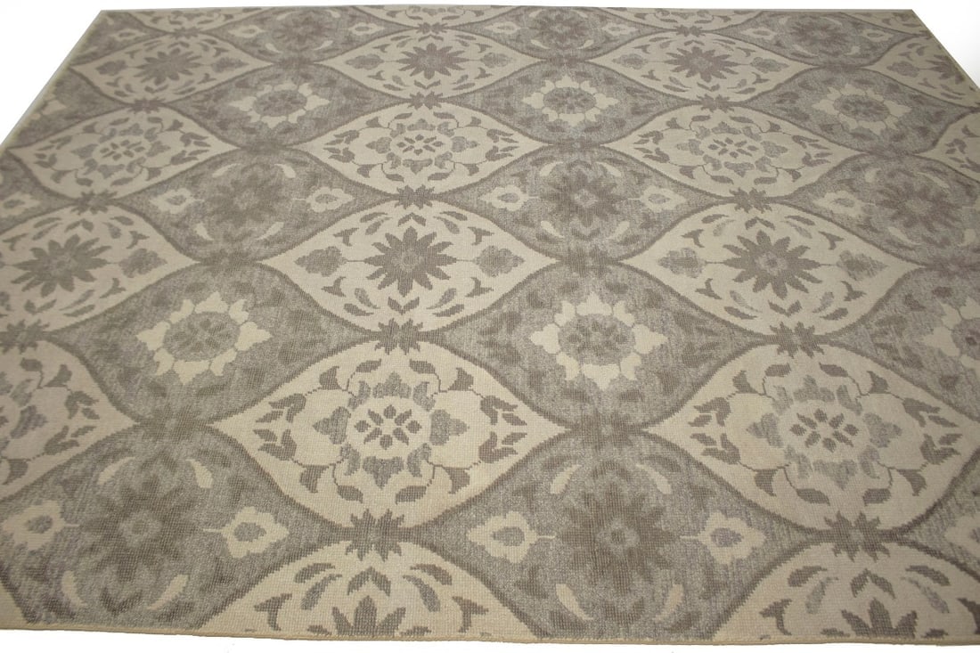 Floral Transitional 8X10 Modern Oriental Rug - 6