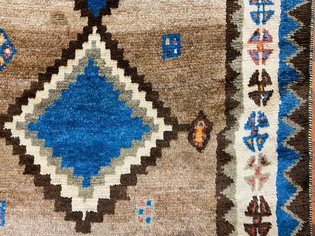 Antique Persian Tribal Gebbeh Rug-2883 - 7