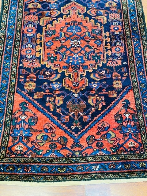 Antique persian Malayer rug-3867 - 2