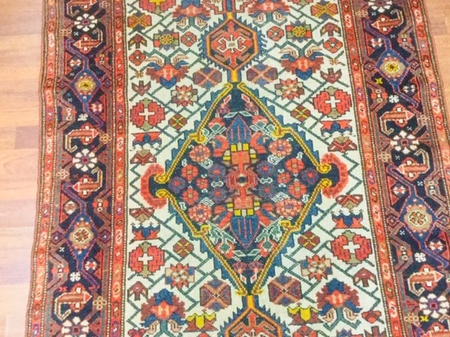 Antique Persian Malayer Runner-3976 - 4