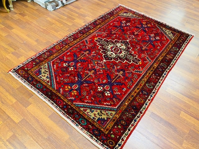 Vintage persian Hamadan Malayer-4538 - 4
