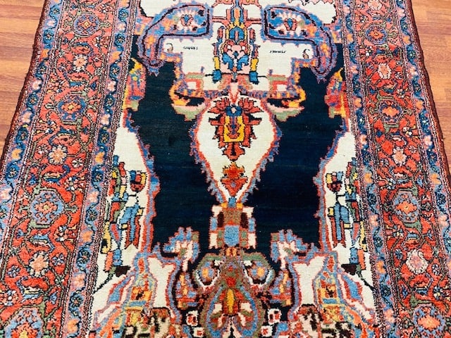 Antique persian Gallery size Malayer-3295 - 4